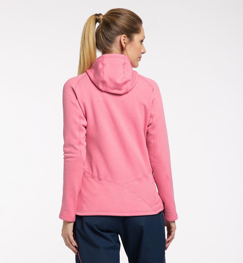 Haglöfs Womens Heron Fleece Pink New Zealand 46923EFJA